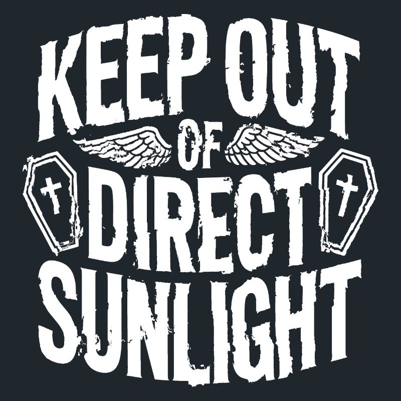 Tenir à l’abri de la lumière directe du soleil ! Vampire Goth Emo