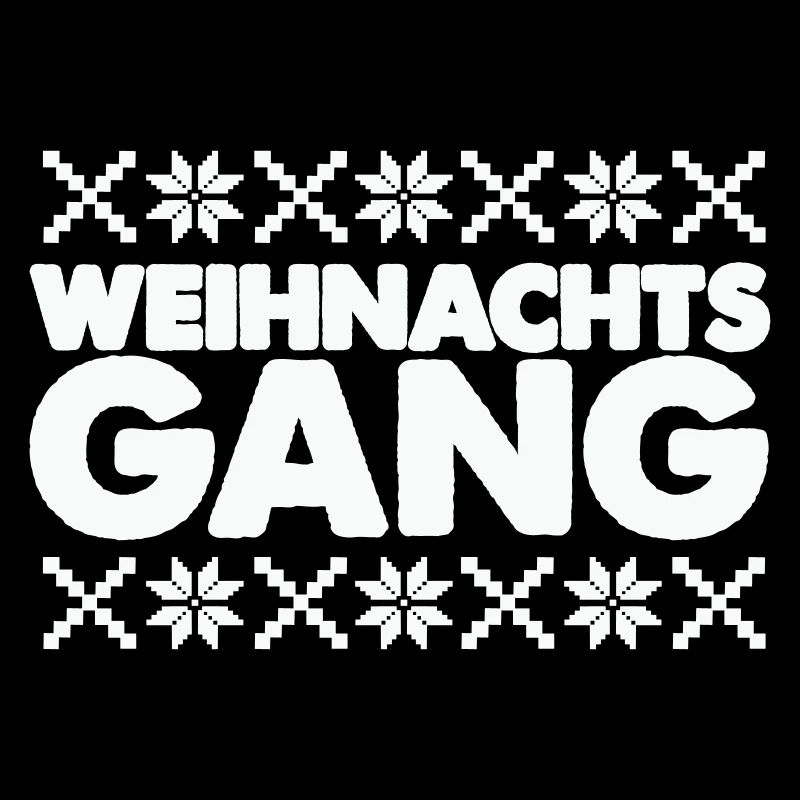 Weihnachtsgang Norwegen Muster
