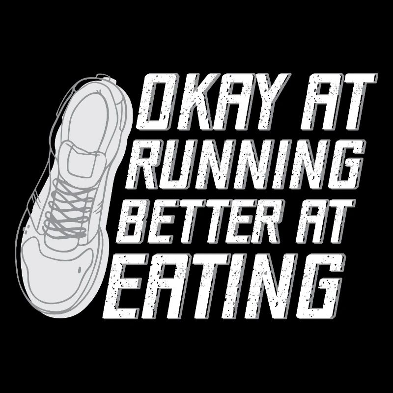Marathon Runner Okay At Running Gift