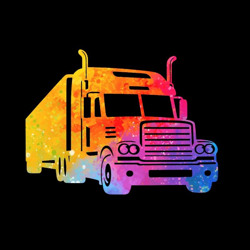 Bunter lkw