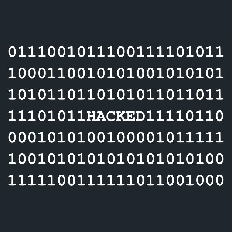 Hacked - Hacker - Nerd - Noob - Matrix