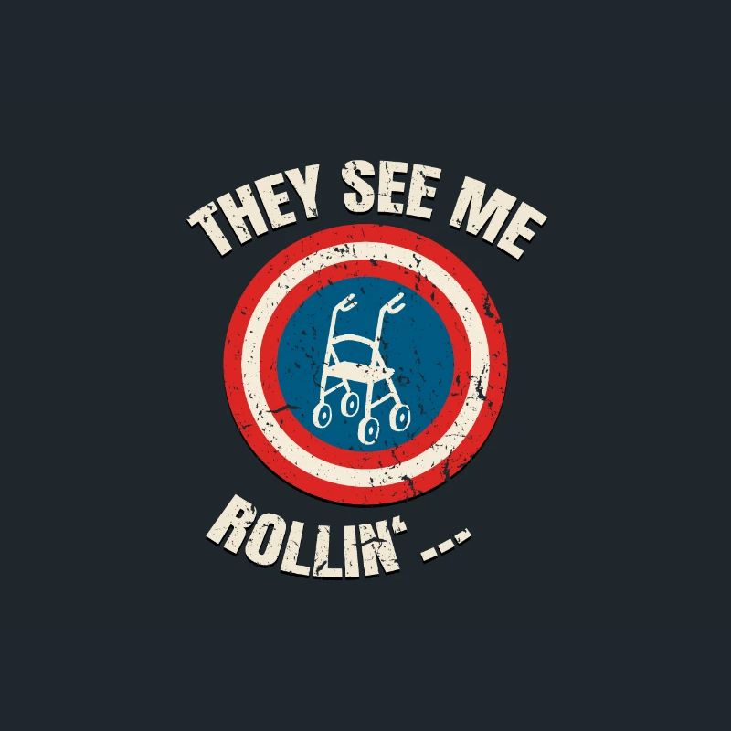They see me rollin‘… Rollator Rentner
