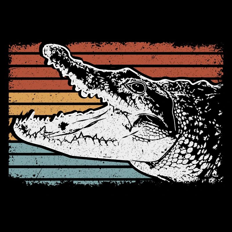 Crocodile Lizard Reptiles Gift Idea