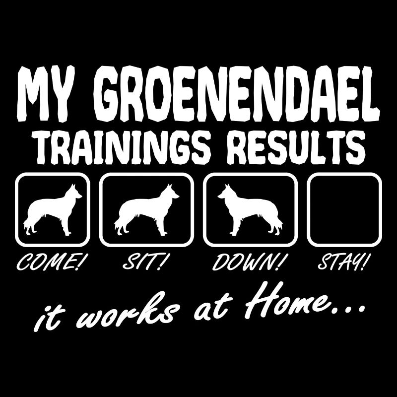 Groenendael Chien de berger belge Sort Drôle