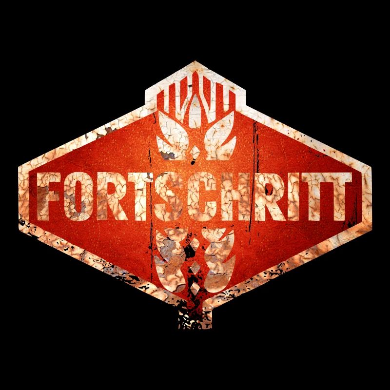 DDR Fortschritt - Traktoren - Vintage Logo Rosti