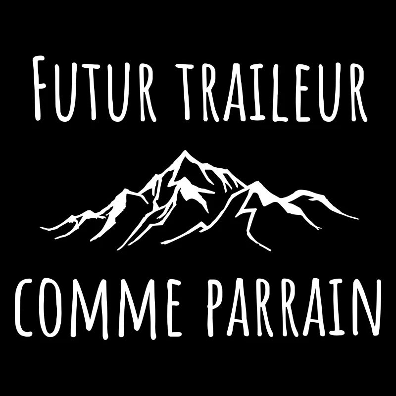 Tee-shirt trail cadeau drole
