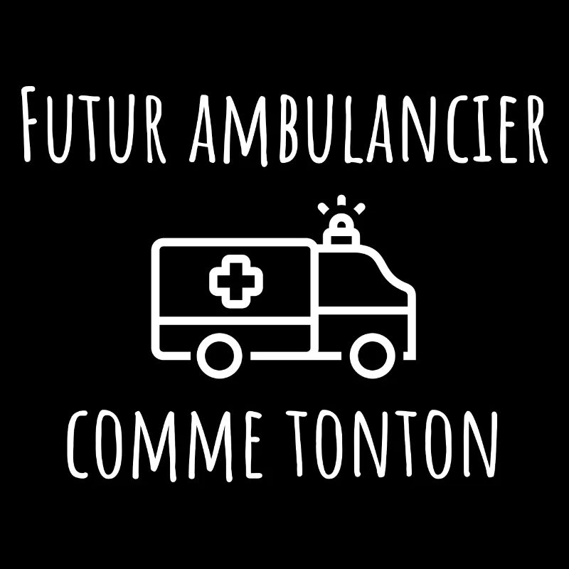 futur ambulancier comme tonton body bebe garçon