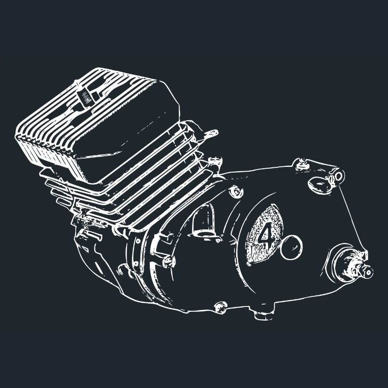 Simson S51 Engine M54 - M541 - DDR