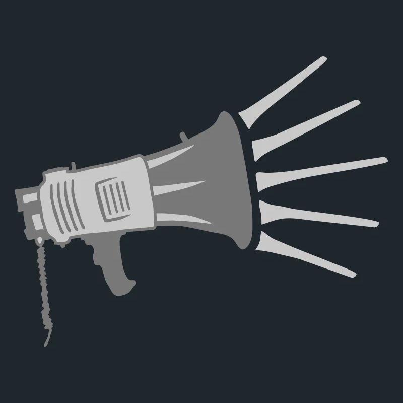 Propaganda Megaphone loud speech