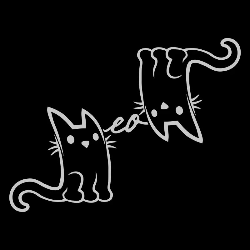 2 chats mignons Miaou