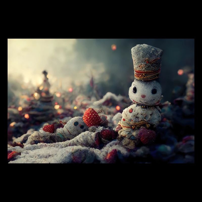 Bonhommes de neige de Noël