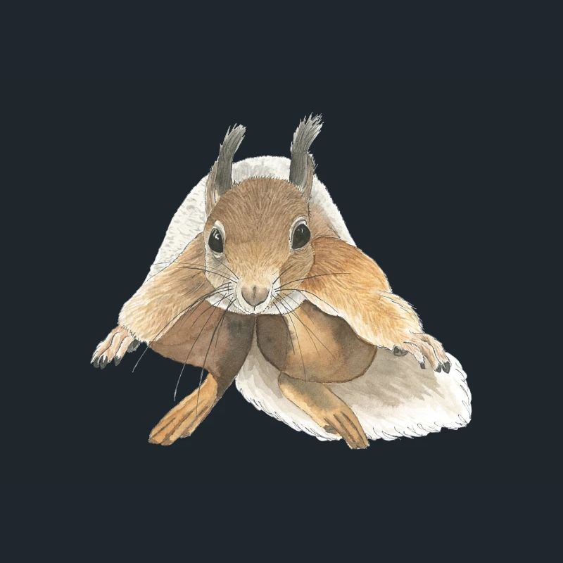 Eichhörnchen springen squirrel