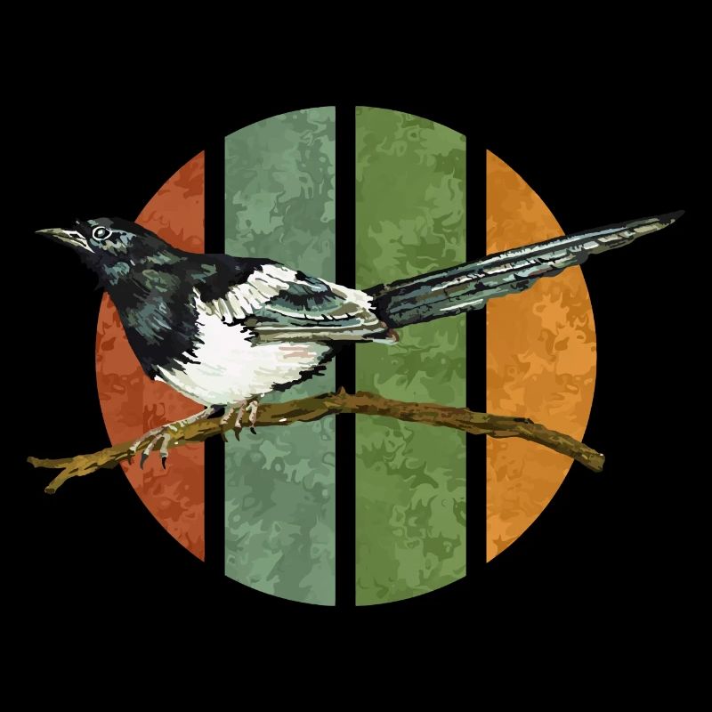 Bunter Vogel
