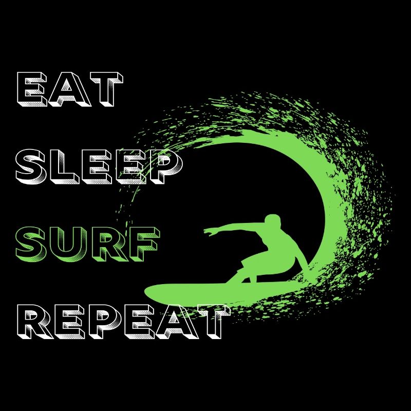 Manger Dormir Surf Répéter