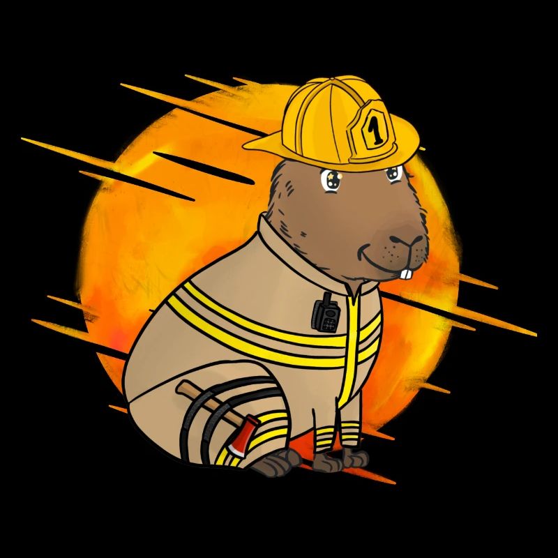 Firefighter Fire Department Caypbara