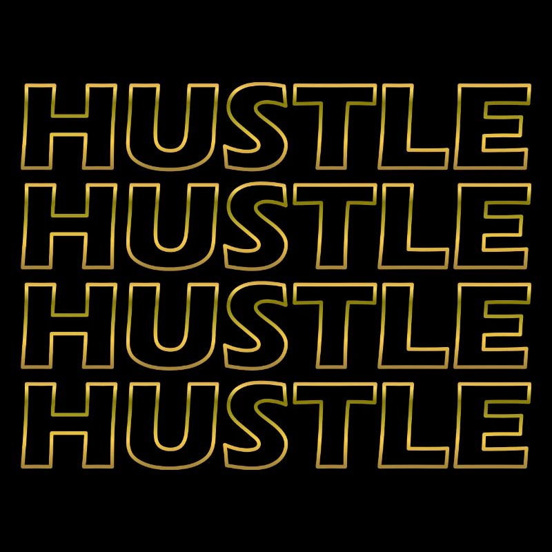 Hustle Hustle Hustle Hustle Umrandung