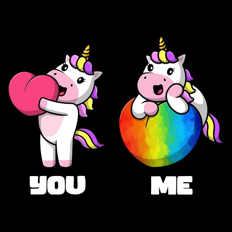 Drôle de licorne LGBT
