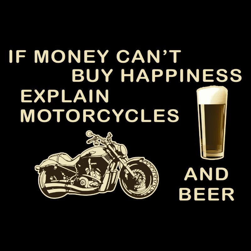 Moto et bière
