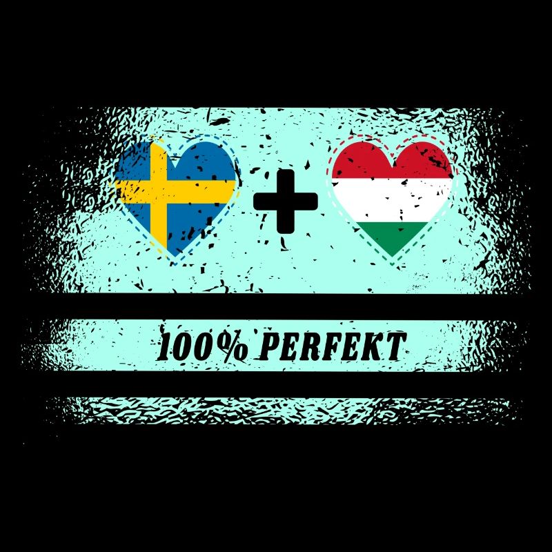 Ungarn und Schweden 100% perfekt / Geschenk