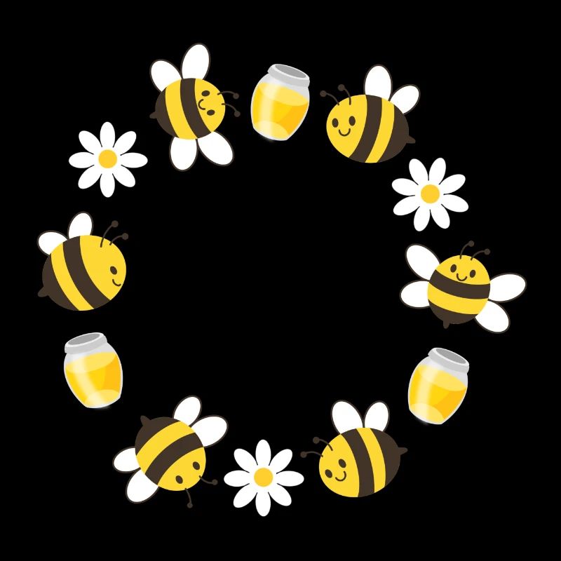 Bee wreath
