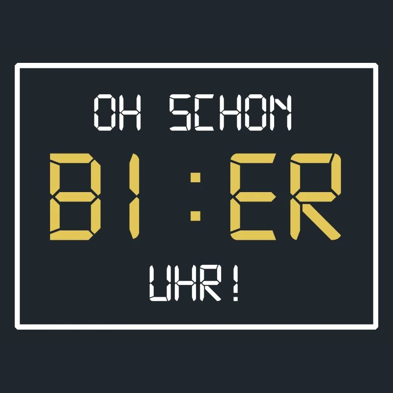 oh schon bier uhr