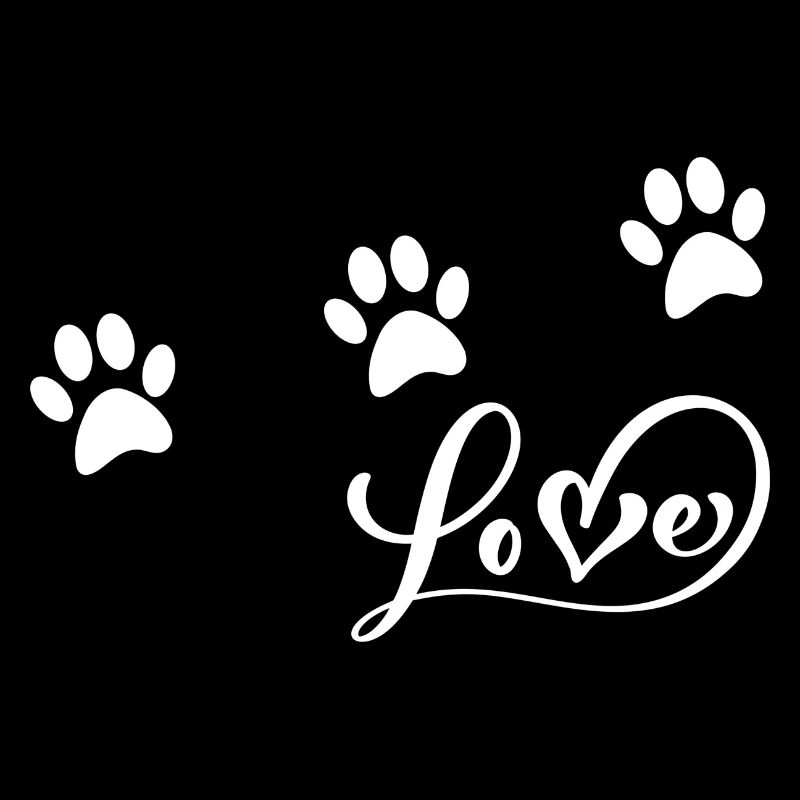 Animal Lover Design with Paws