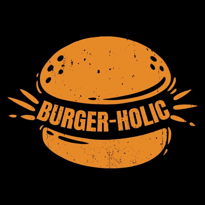 Burger-holic Meat Buns Food Hamburger