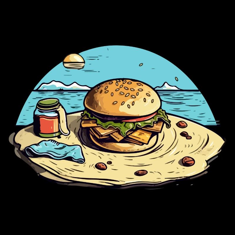 Hamburger am Strand Nr. 1