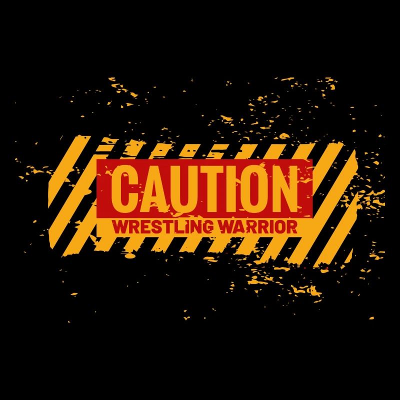 Caution Wrestling Warrior