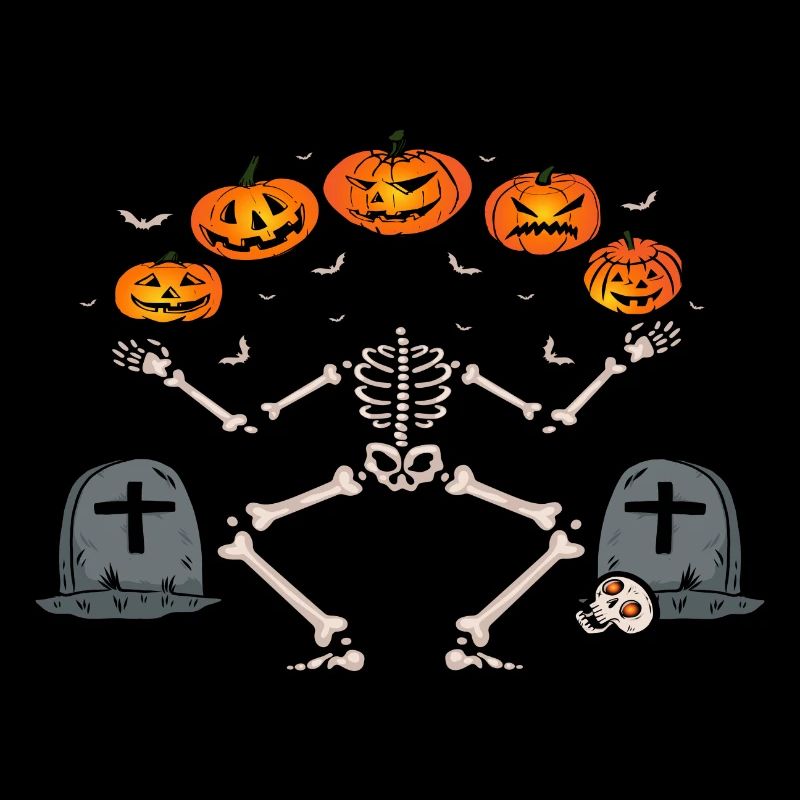 Squelette d’Halloween