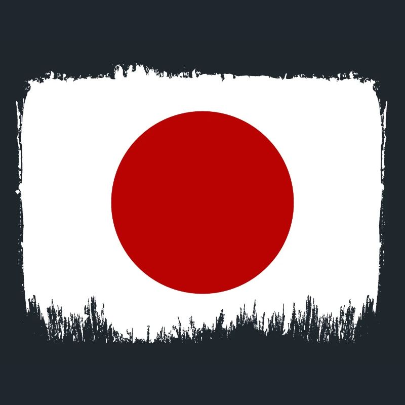 Drapeau du Japon utilisé Look Nihon drapeau japonais