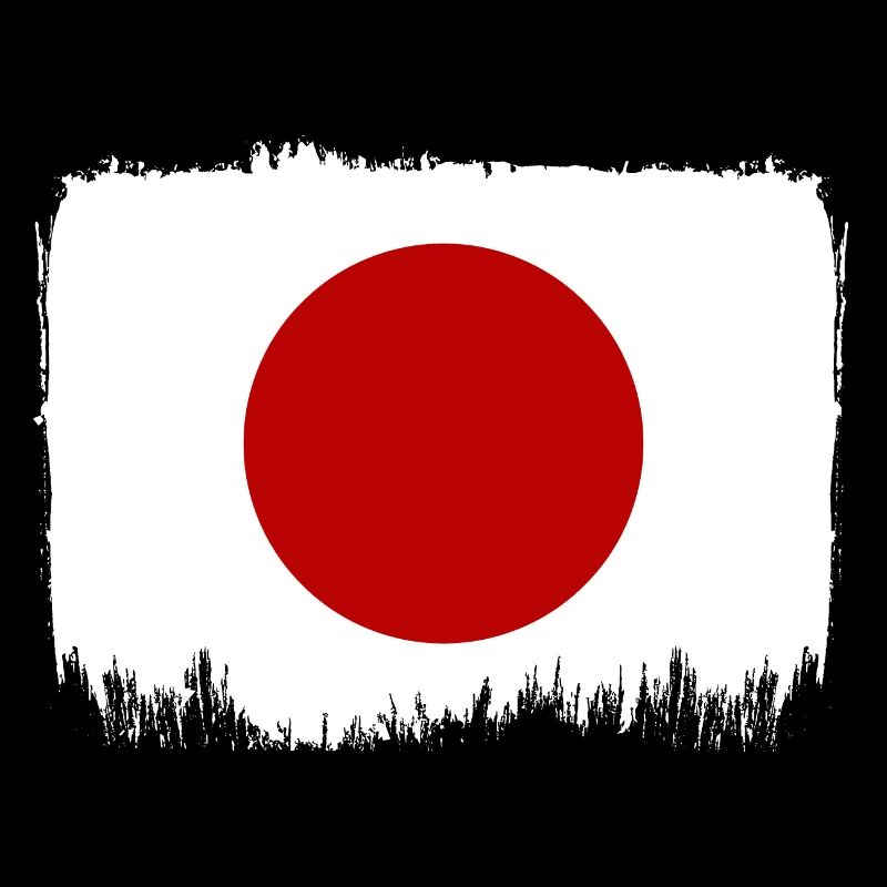 Drapeau du Japon utilisé Look Nihon drapeau japonais