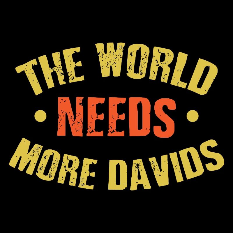 Le monde a besoin de plus de Davids