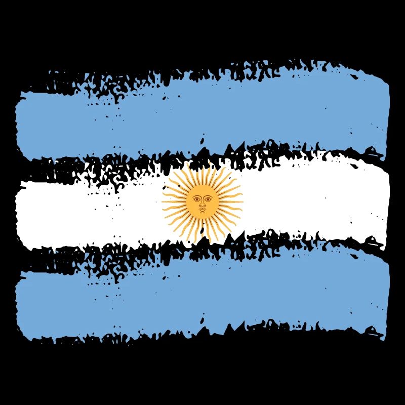 Drapeau de l’Argentine Amérique du Sud Drapeau de l’Argentine