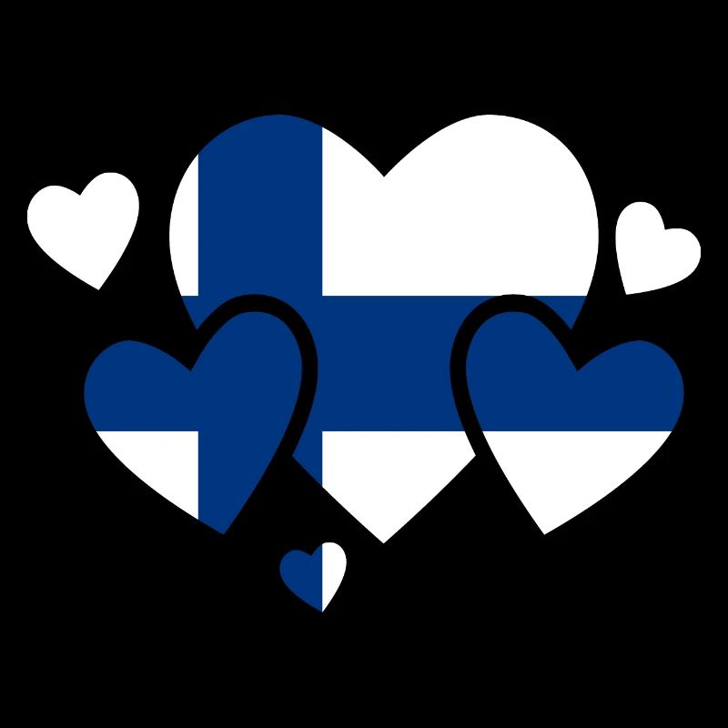 Finlande Drapeau Suomi Drapeau finlandais utilisé Look