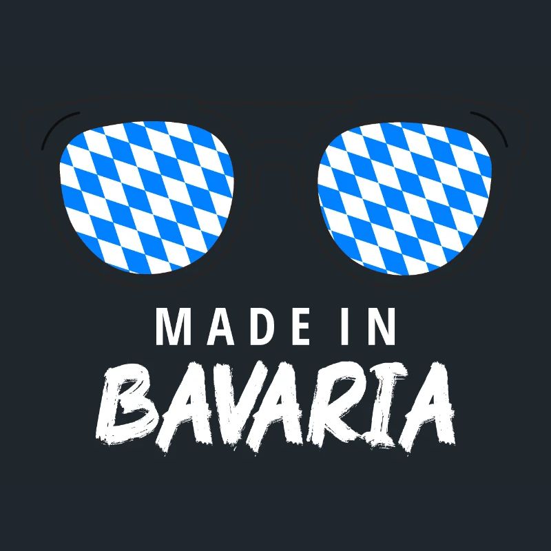 Drapeau de Bavière utilisé Look drapeau bavarois Vintage