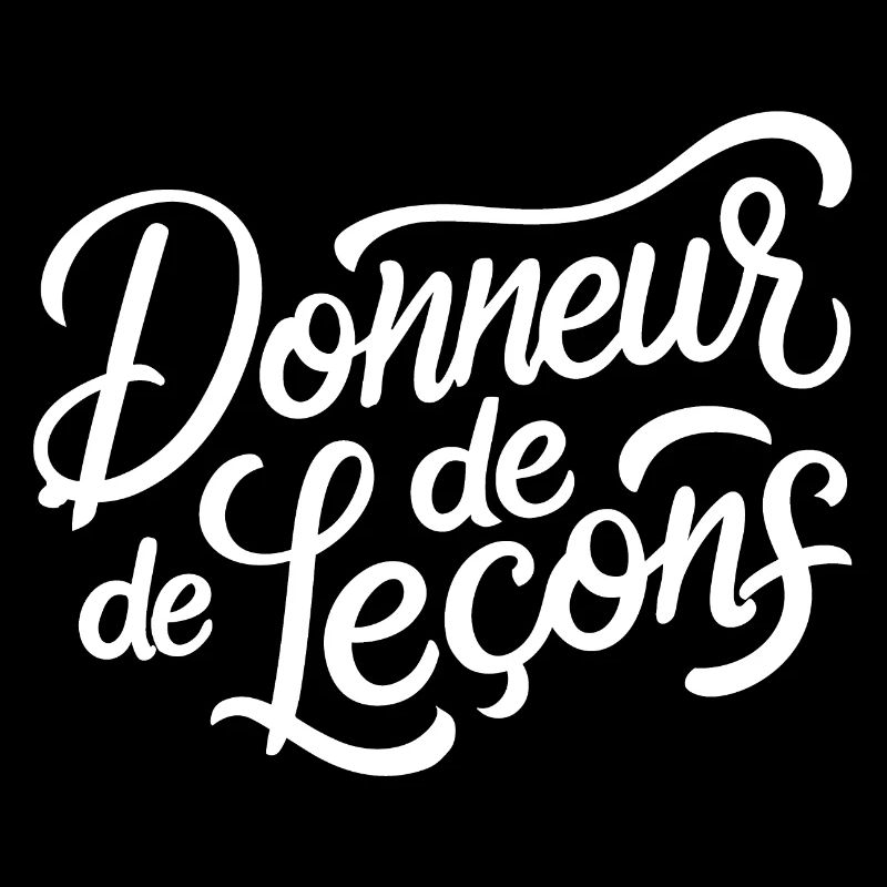 Donneur de leçons