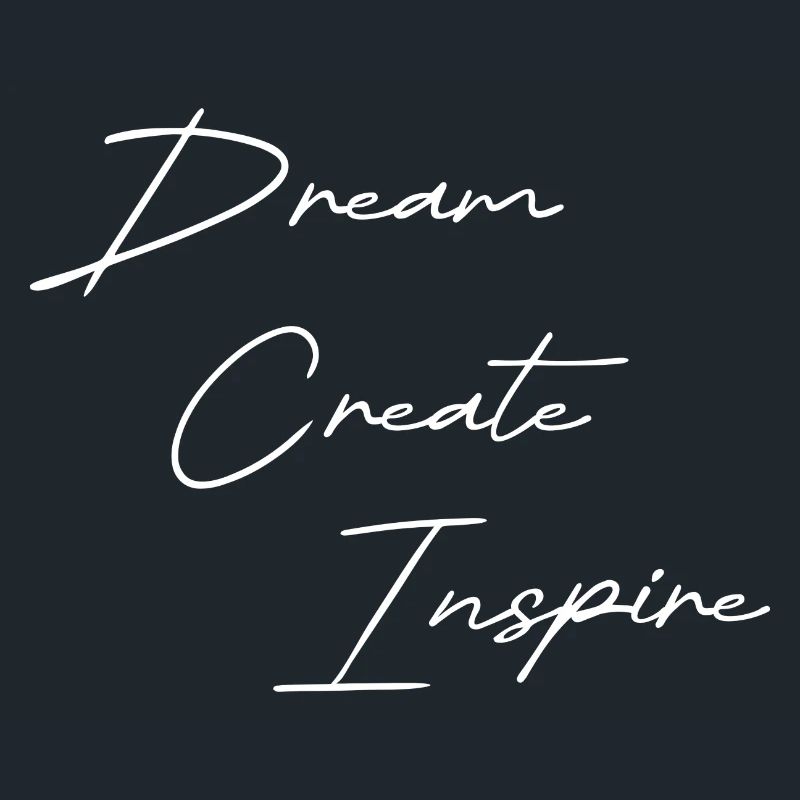 Dream Create Inspire white