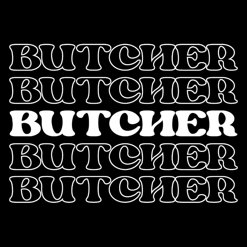 Butcher Meat Cutter Meatman Meat Processor