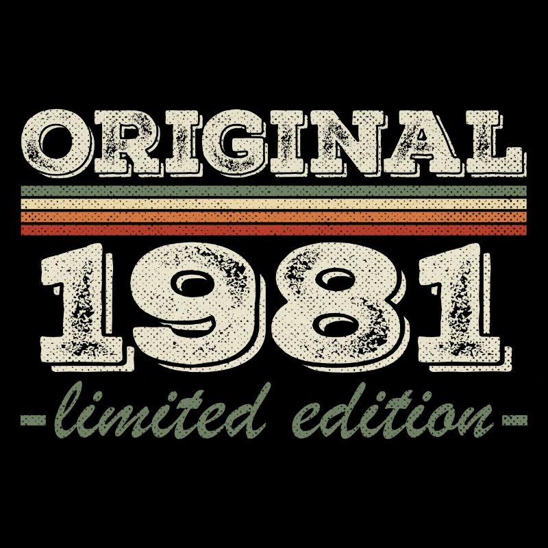 Legende seit 1981 Geboren 1981 Geburtstag 1981