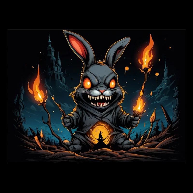 Lapin en colère