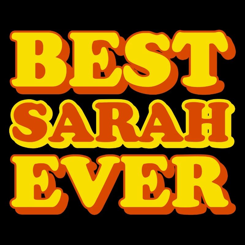 Funny gift with first name Sarah