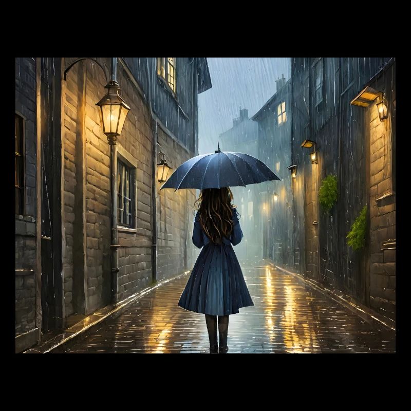 Marcher sous la pluie