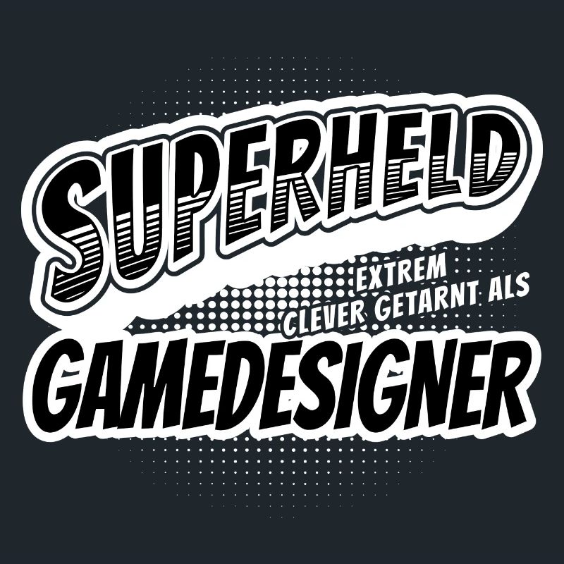 Superheld, clever getarnt als Gamedsigner