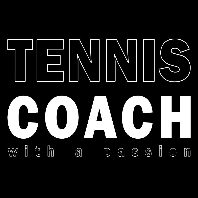 Maillot de tennis Trainer avec passion