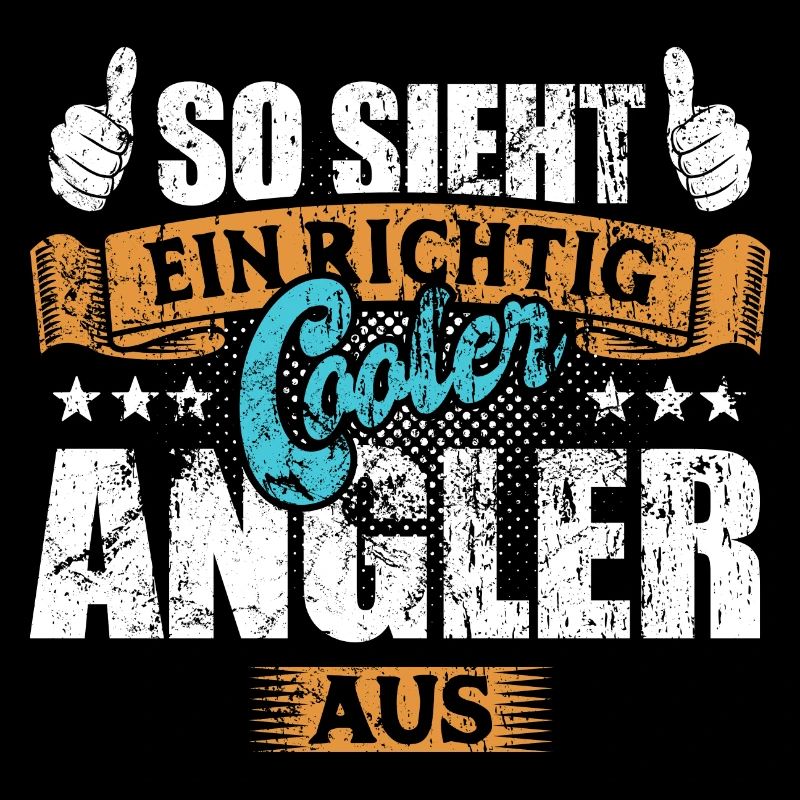 So sieht ein richtig cooler Angeler aus