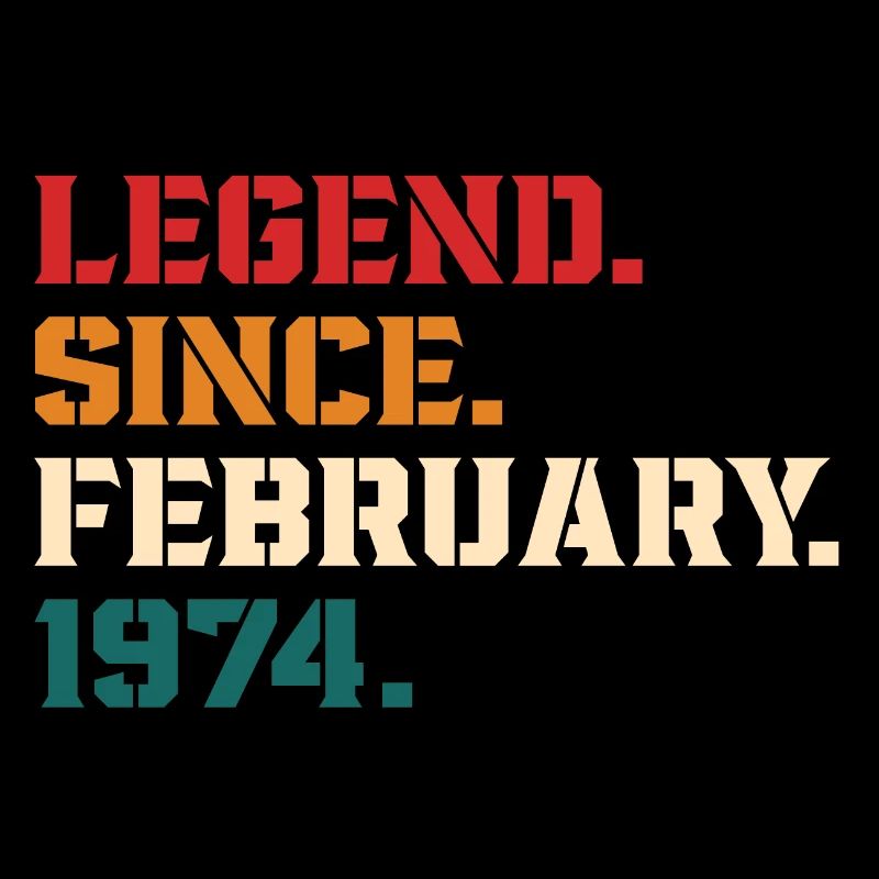 Legend Since February 1974