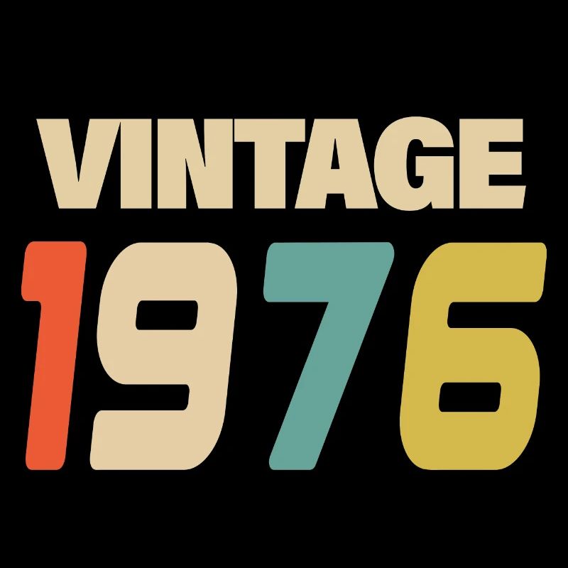 1976 Vintage Retro Classique 1976