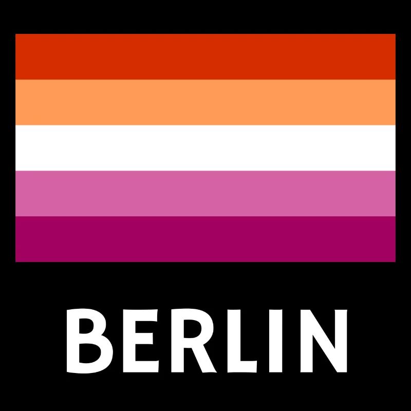 Drapeau de la fierté lesbienne Berlin