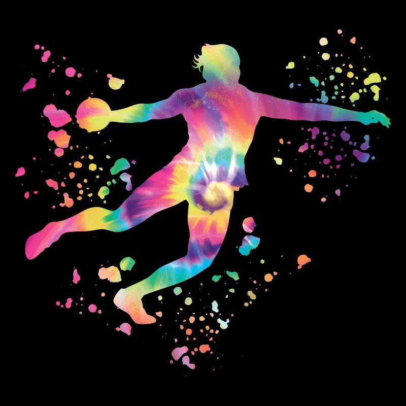 Discus thrower Colorsplash discus throw